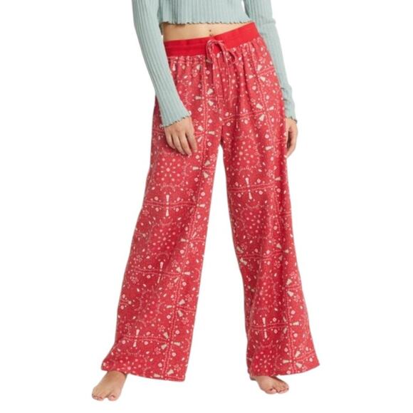 bp Other - BP Cotton Blend Flannel Pajama Pants In Red Bandana Size Small NWOT $39 MSRP